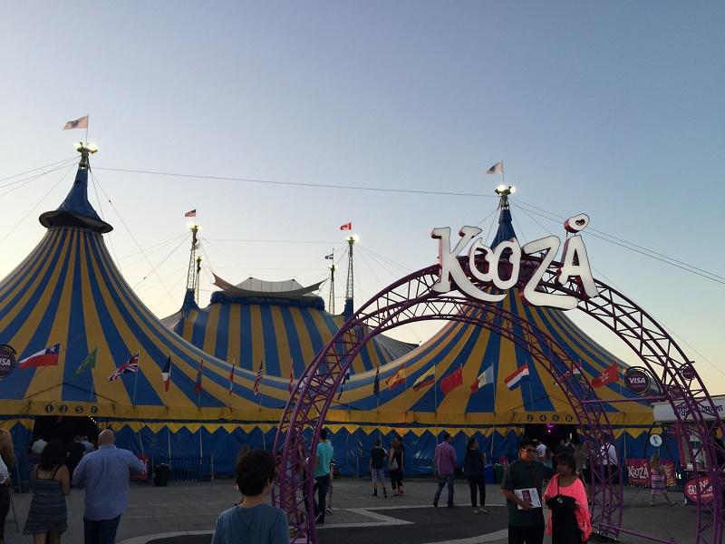 Wandering Wednesday: Cirque du Soleil-Kooza