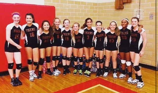 Seventh Grade A-Team Volleyball Ends Season